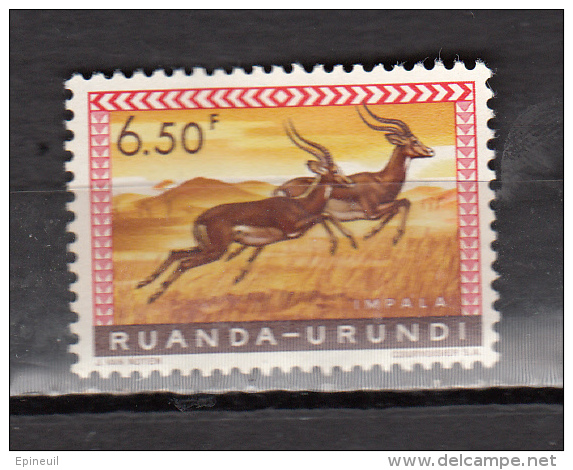 RWANDA-URUNDI * YT N° 214 - Oblitérés