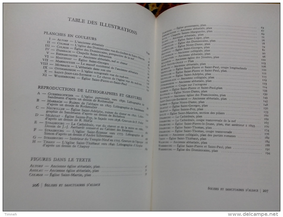 EGLISES ET SANCTUAIRES D ALSACE Mille Ans D Architecture Sacrée WILL RIEGER 1969 STRASBOURG Dernières Nouvelles - Alsace