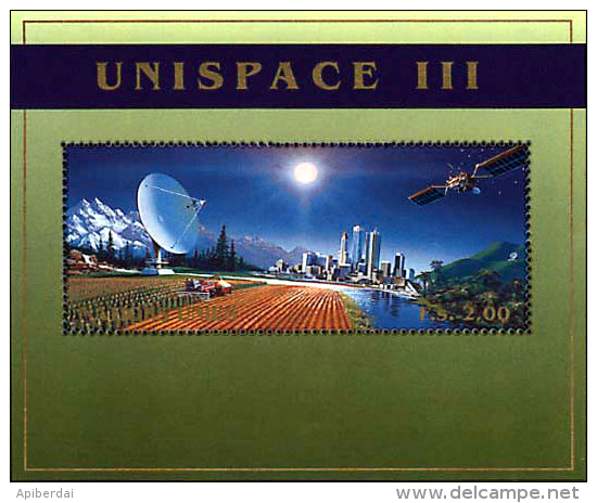 Nations Unis - 1999 UNISPACE III - Set Of 4 Blocs From GE,NY,VIENNA + Special Philexfrance 99 - Collezioni