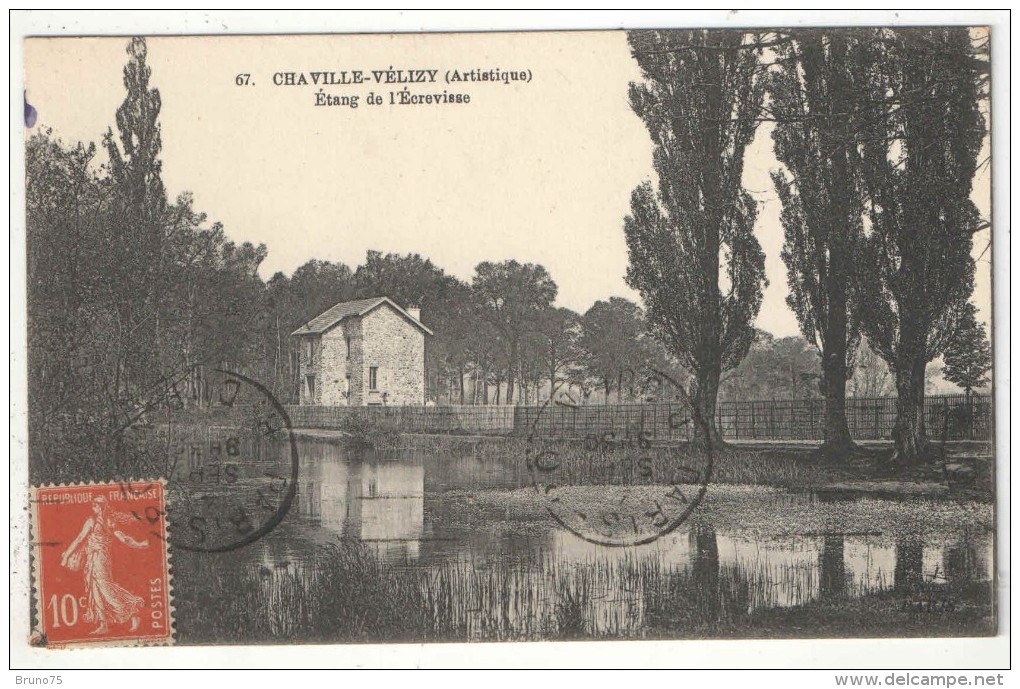 92 - CHAVILLE-VELIZY - Etang De L'Ecrevisse - Fleury FF 67 - Chaville