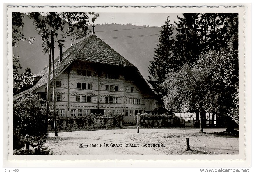 ROSSINIERE-LE  GRAND  CHALET  N278 - Rossinière