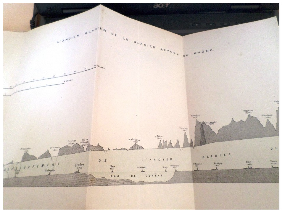 Nîmes Gard Archéologie 1883 Abbeye Psalmodi Cévennes Géologie XVIe Siècle - 1801-1900