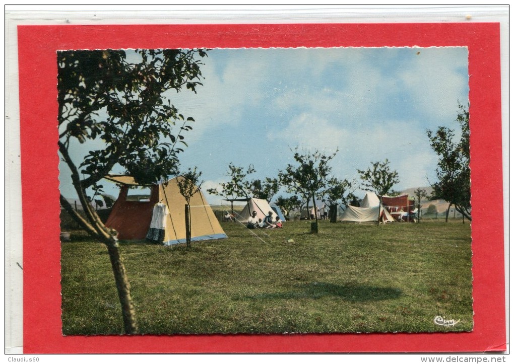 39  .ST   GERMAIN  Les  ARLAY  ,  Camping  Du  MIEL  . Cpsm  10,5 X 15 - Autres & Non Classés