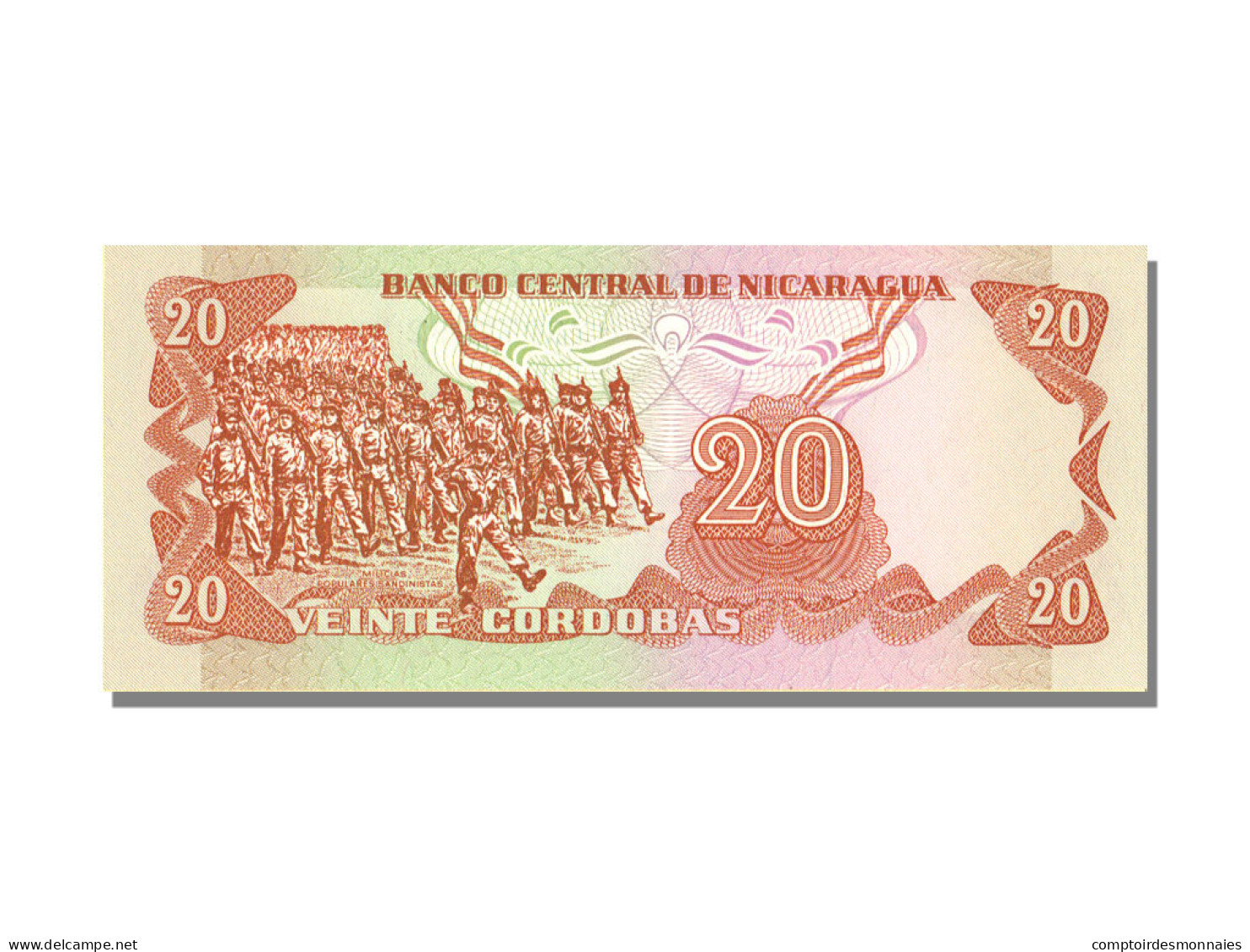 Billet, Nicaragua, 20 Cordobas, 1979, 1979-08-08, KM:135, NEUF - Nicaragua