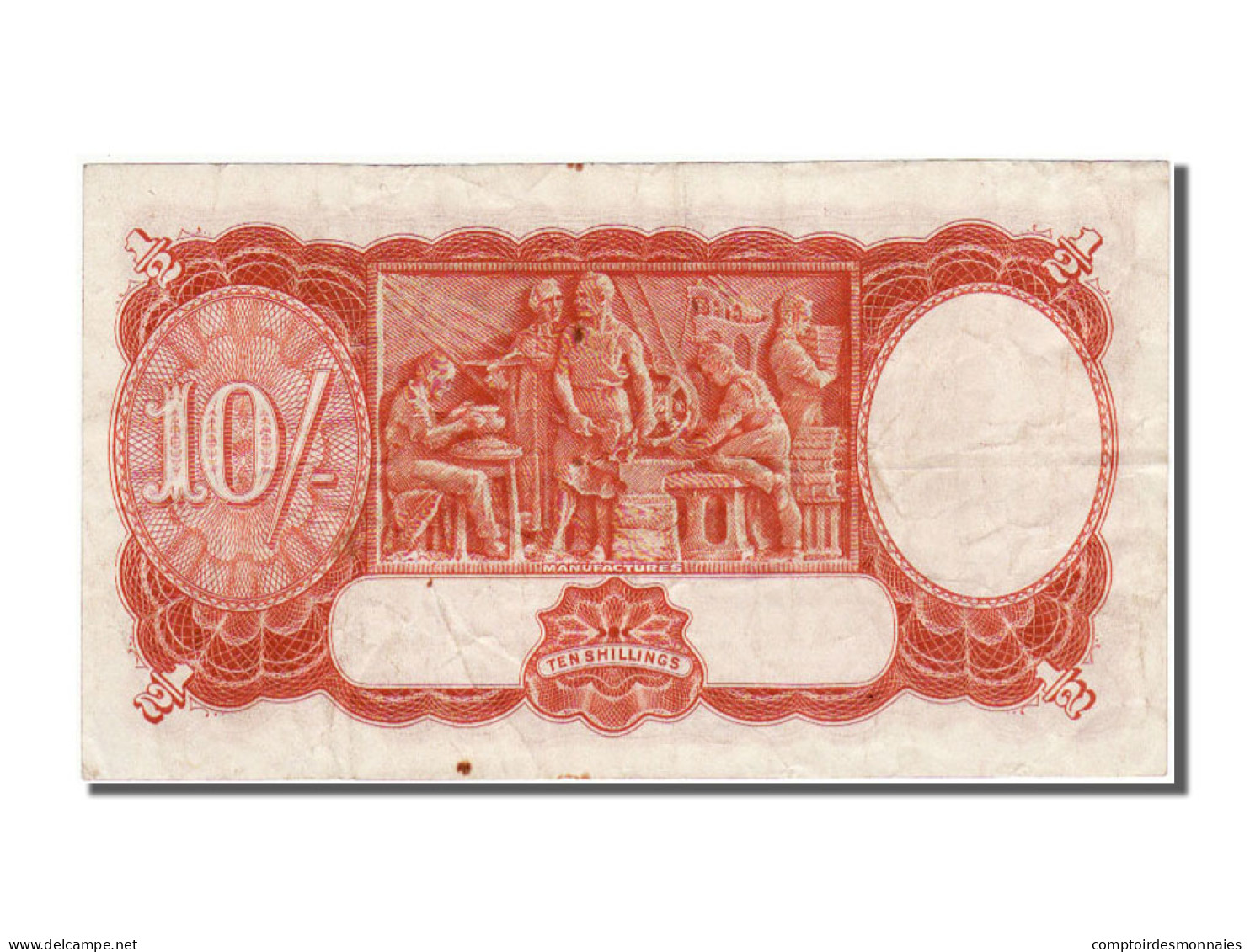 Billet, Australie, 10 Shillings, TB+ - Andere & Zonder Classificatie