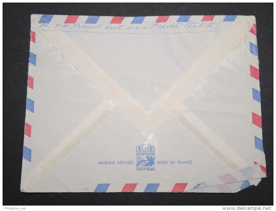 POLYNESIE - Enveloppe Pour La France En 1959 - A Voir - Lot P13103 - Lettres & Documents