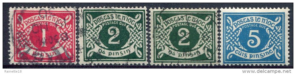 Irlande                           Taxes   Lot Oblitérés  Sauf  19  ** - Timbres-taxe