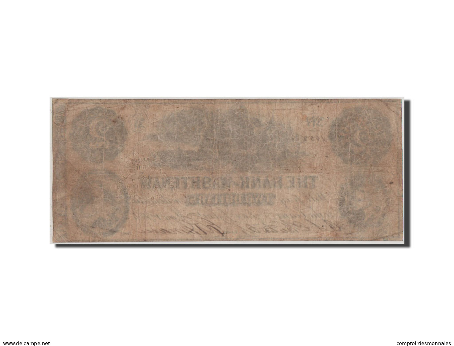 Billet, États-Unis, 2 Dollars, 1854, TB+ - Michigan