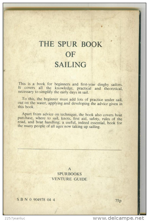 Livre:  The Spur Book Of Sailing   Edit Terry Brown & Rob Hunter - Otros & Sin Clasificación