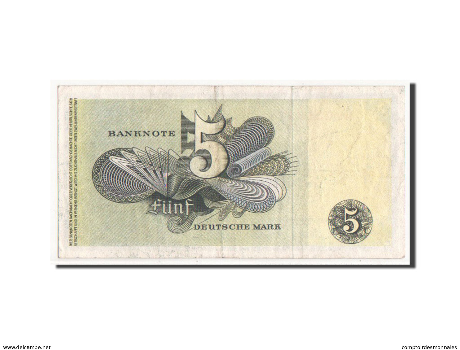 Billet, République Fédérale Allemande, 5 Deutsche Mark, 1948, TTB - 5 Deutsche Mark
