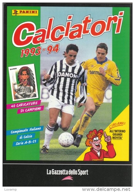 ALBUM CALCIATORI 1993/94 -Gazzetta Dello Sport  (130910) - Altri & Non Classificati