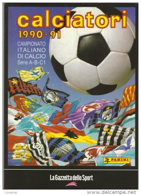 ALBUM CALCIATORI 1990/91 -Gazzetta Dello Sport  (130910) - Altri & Non Classificati