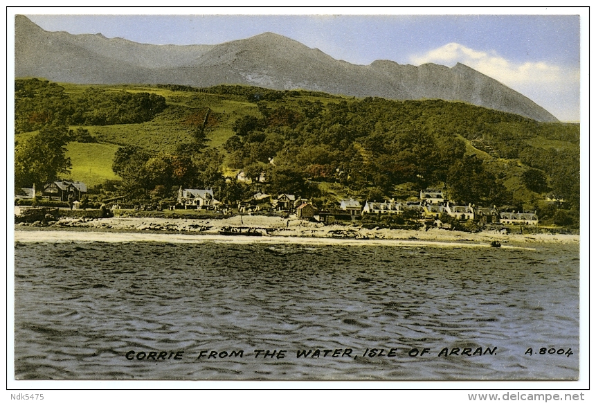 ISLE OF ARRAN : CORRIE FROM THE WATER - Ayrshire