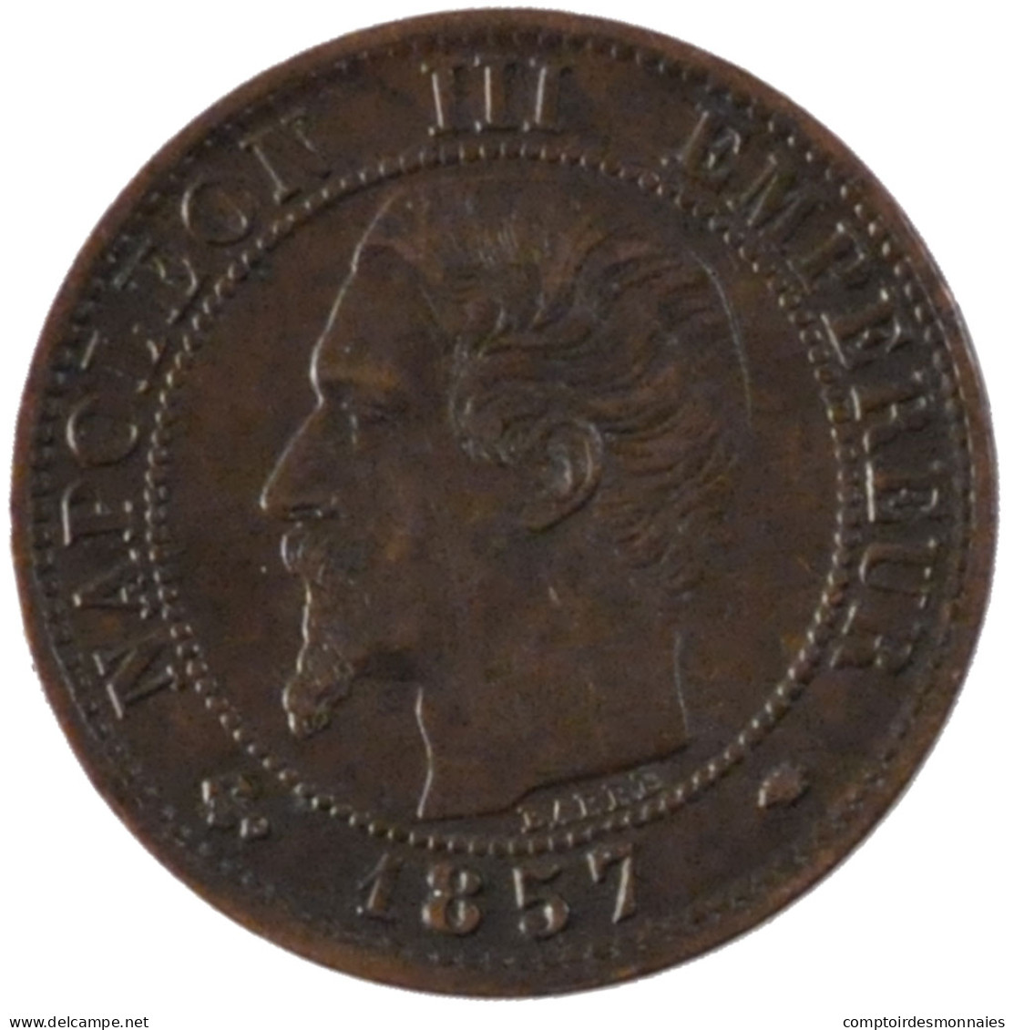 Monnaie, France, Napoleon III, Napoléon III, Centime, 1857, Marseille, SUP - A. 1 Centime