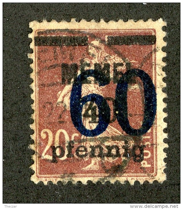 4097 Y - Memel  Michel # 35 (o)  ( Cat. €2.50 ) - Oblitérés