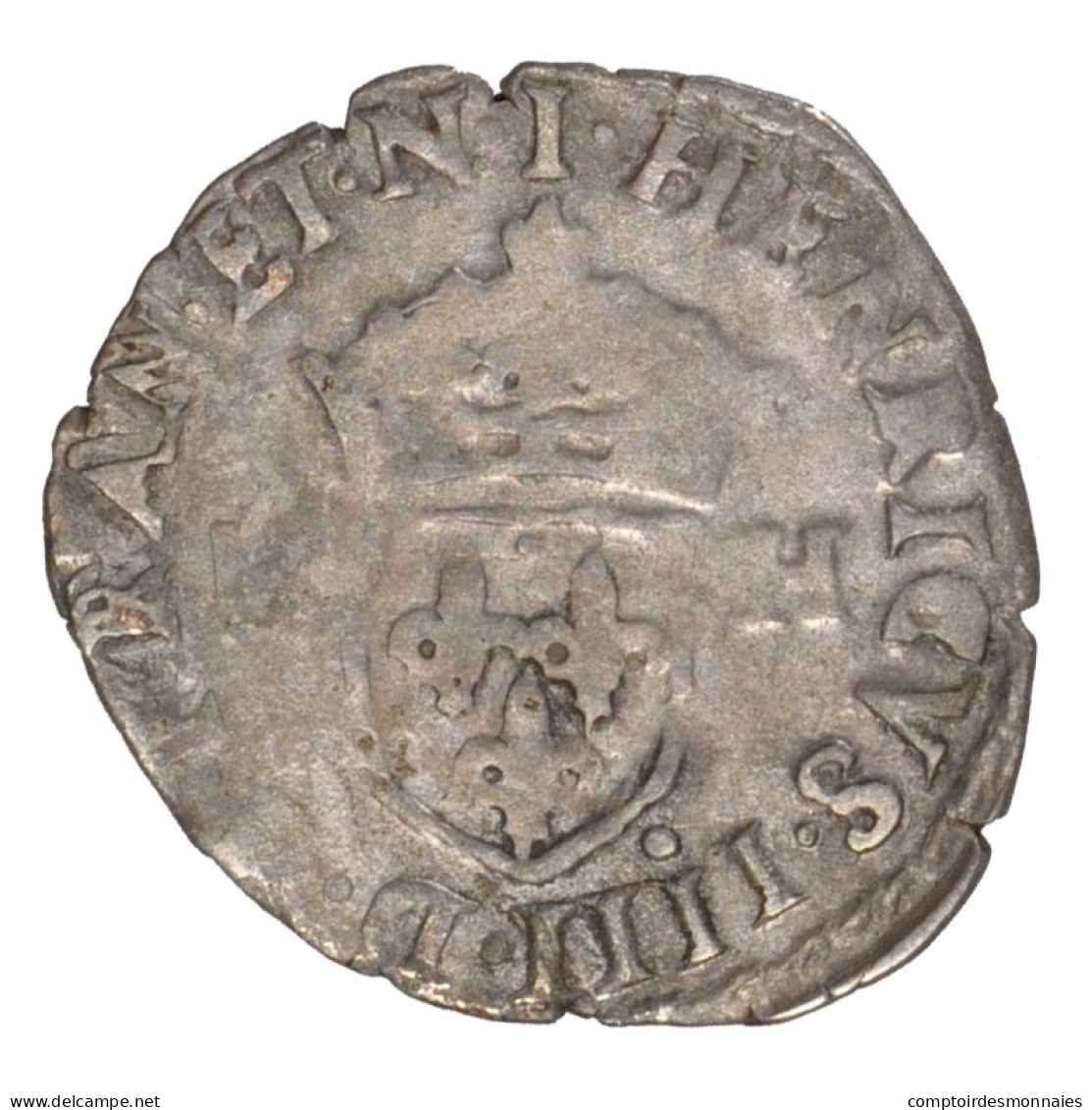 Monnaie, France, Douzain, 1593, Limoges, TB, Argent, Sombart:4420 - 1589-1610 Henri IV Le Vert-Galant