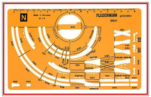 FLEISCHMANN - 9951 - STRUMENTO Per Stesura Di Binari N - CAT. 17,90 - Scompartimento Viaggiatori