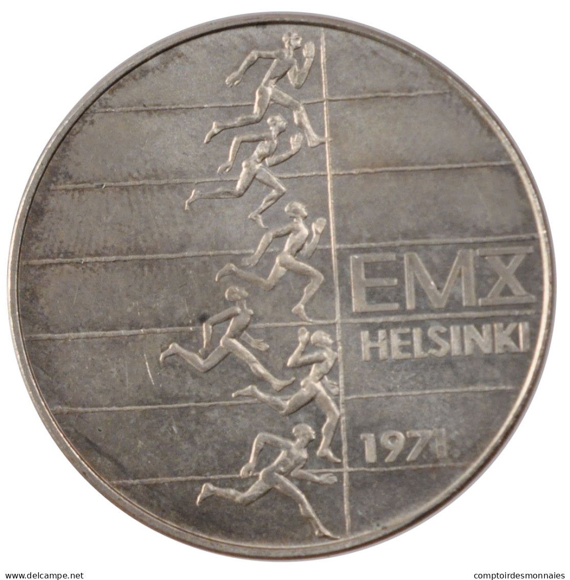 Monnaie, Finlande, 10 Markkaa, 1971, Helsinki, SUP+, Argent, KM:52 - Finlandia