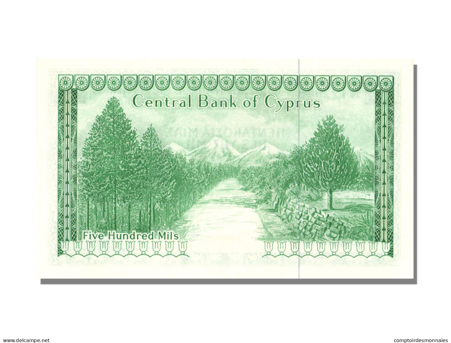 Billet, Chypre, 500 Mils, 1979, 1979-09-01, KM:42c, NEUF - Cyprus