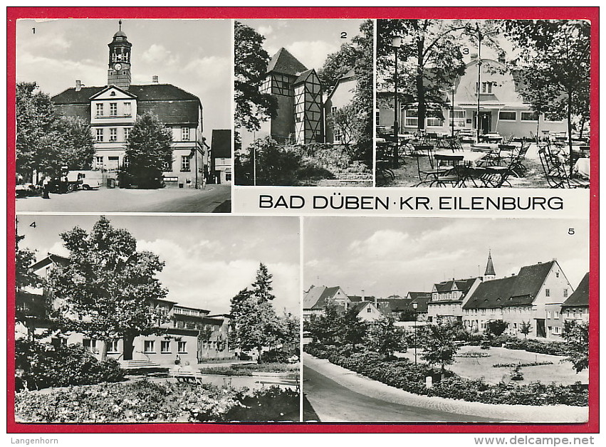 Foto-AK ´Bad Düben' (Eilenburg / Norsachsen) - Bad Düben