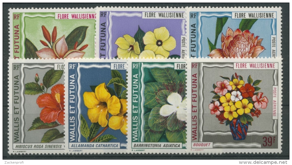 Wallis Und Futuna 1973 Blumen 247/53 Postfrisch - Neufs
