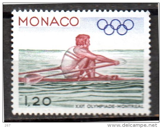 MONACO    N° 1060 * * JO 1976  Aviron - Rowing