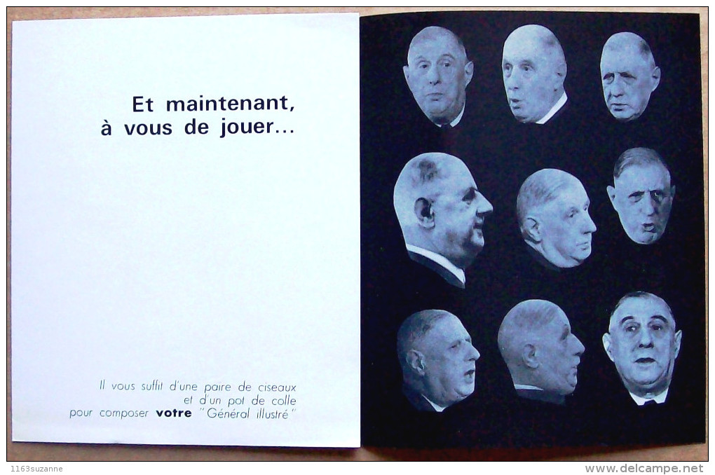 COMPLET > EO (montages de) JEAN HAROLD : LE GÉNÉRAL ILLUSTRÉ - AVEC SON DEPLIANT (Denoël, 1965)