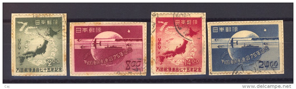 02898  -   Japon  :  Yv  429-32  (o) - Used Stamps