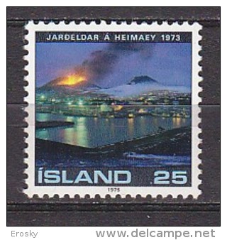 Q1232 - ISLANDE ICELAND Yv N°454 ** VOLCAN HEIMAEY - Unused Stamps