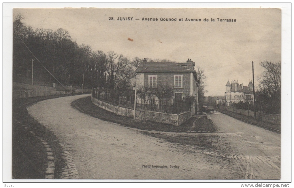 91 JUVISY - JUVISY Avenue Gounod Et Avenue De La Terrasse - Juvisy-sur-Orge