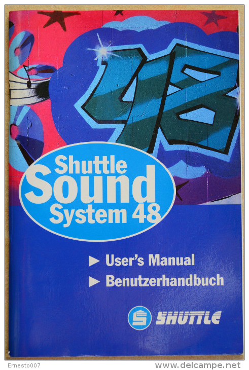 Programm/Benutzerhandbuch Für "Shuttle Sound System 48" Von Shuttle - In Deutsch- Gebraucht - Materiaal En Toebehoren