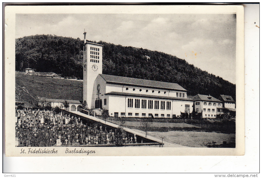 7453 BURLADINGEN, St. Fideliskirche - Balingen