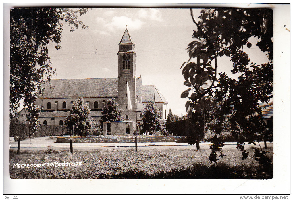 7996 MECKENBEUREN, Kirche, 1960 - Meckenbeuren