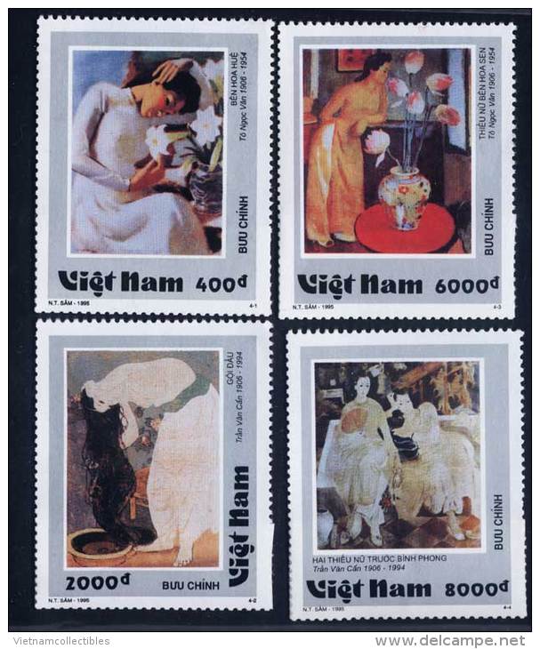 Vietnam Viet Nam MNH Perf Stamps 1995 : Vietnamese Art Paintings (Ms720) - Vietnam