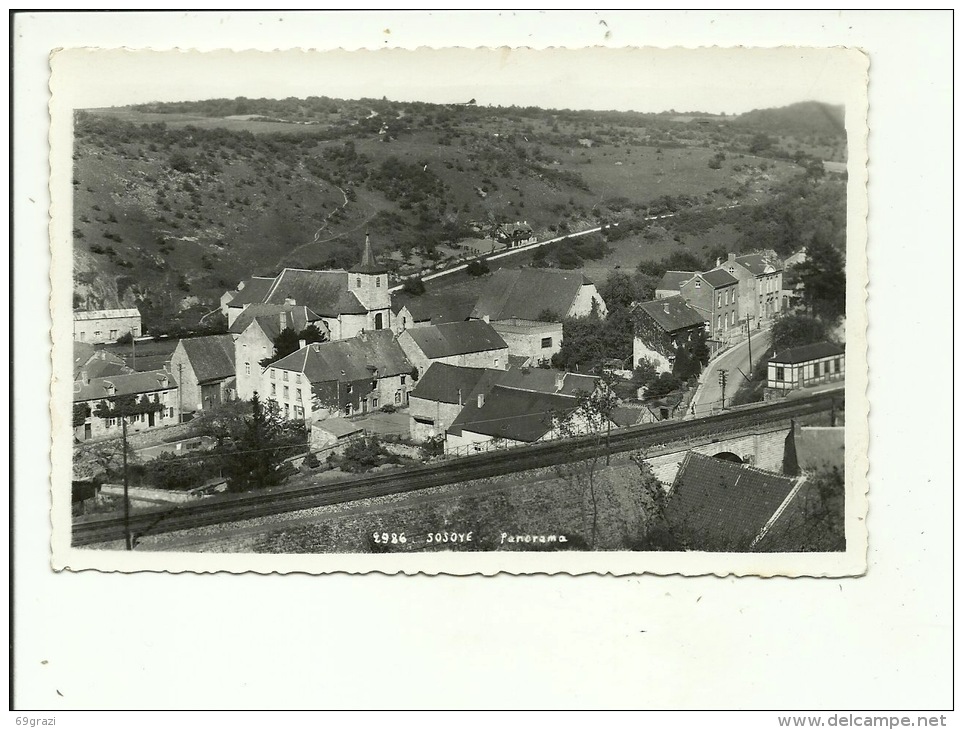 Sosoye Mosa No 2986 Panorama ( Vue Du Chemin De Fer ) - Anhée