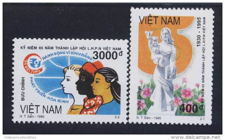 Vietnam Viet Nam MNH Perf Stamps 1995 : 65th Anniversary Of Founding Vietnamese Women's Union (Ms712) - Vietnam