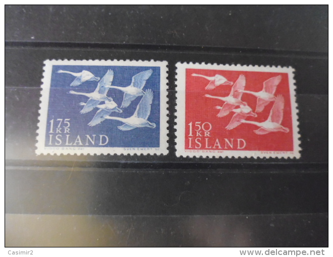 ISLANDE TIMBRE OU SERIE  YVERT N° 270**.271** - Unused Stamps