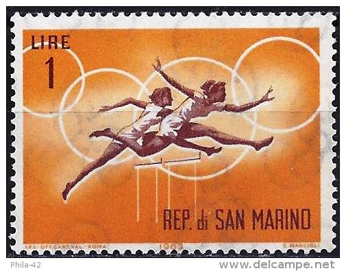 San Marino 1963 - Tokyo Olympics : Hurdle-race ( Mi 782 - YT 605 ) MNH** - Verano 1964: Tokio