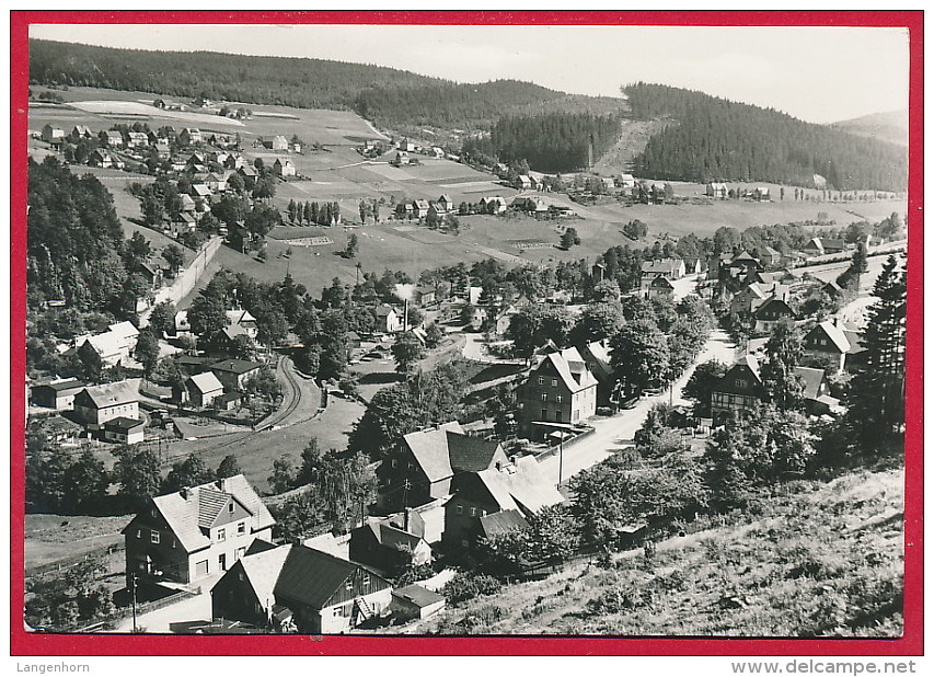 Foto-AK ´Rittersgrün=Breitenbrunn' (Erzgebirge / Kreis Schwarzenberg) - Breitenbrunn