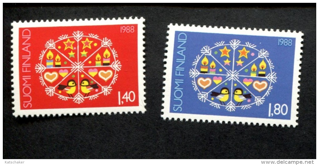 FINLAND POSTFRIS MINT NEVER HINGED POSTFRISCH EINWANDFREI YVERT 1030 1031 - Unused Stamps