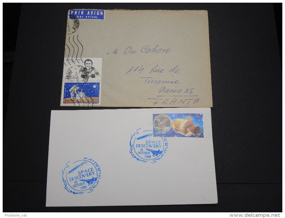 ESPACE - Collection Sur L'espace  - Timbres - Lettres - Documents - A Voir - Lot N°10392 - Colecciones