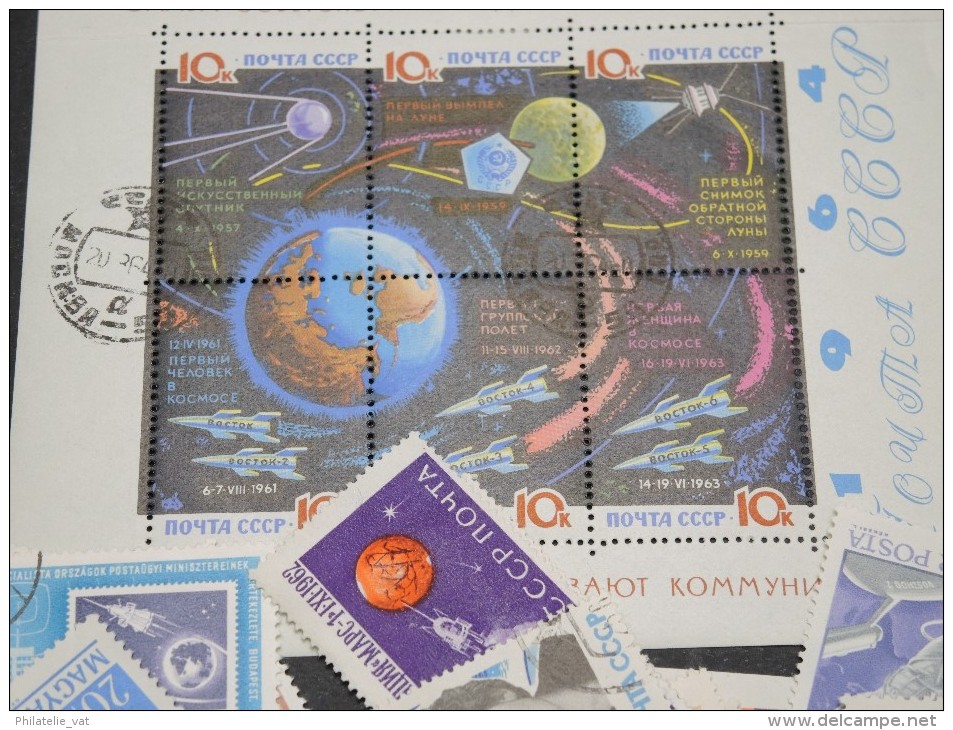 ESPACE - Collection sur l'espace  - Timbres - Lettres - Documents - A voir - Lot n°10392