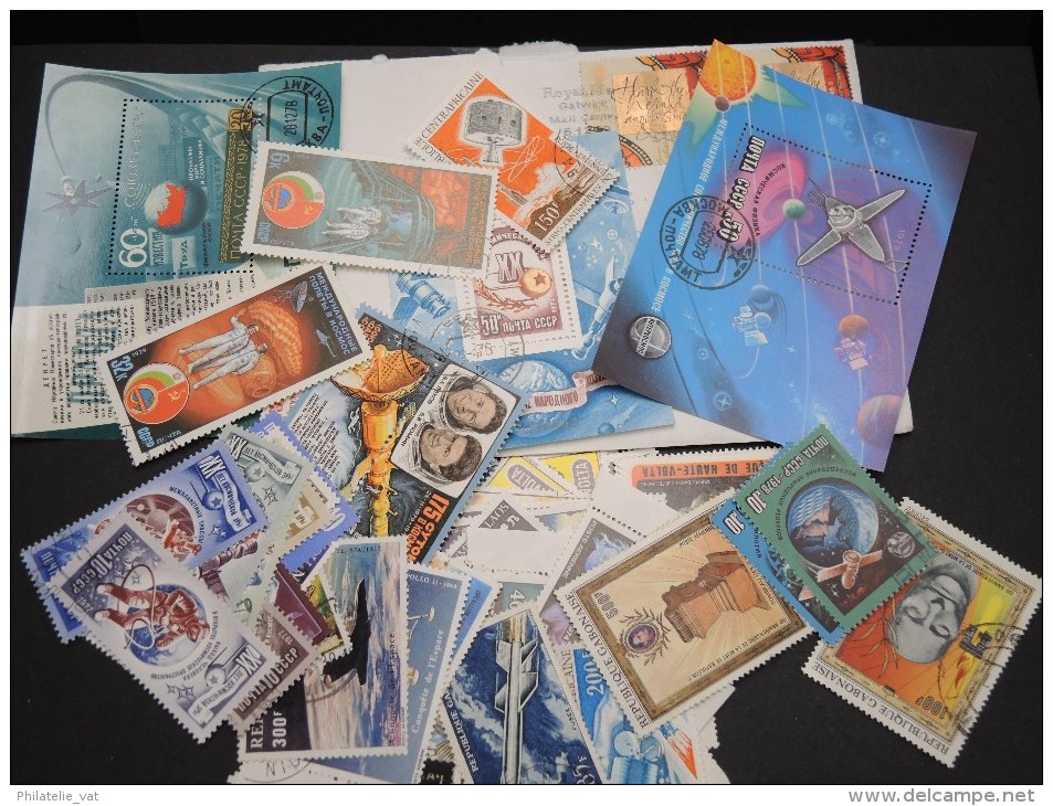 ESPACE - Collection sur l'espace  - Timbres - Lettres - Documents - A voir - Lot n°10392