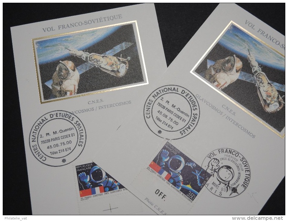 ESPACE - Collection sur l'espace  - Timbres - Lettres - Documents - A voir - Lot n°10392