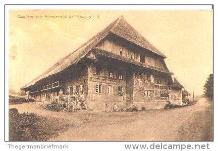 &#9619;&#9618;&#9617; Himmelreich Gem Kirchzarten (Baden) S/w Ak Gasthof Ca 1910 &#9617;&#9618;&#9619; - Kirchzarten