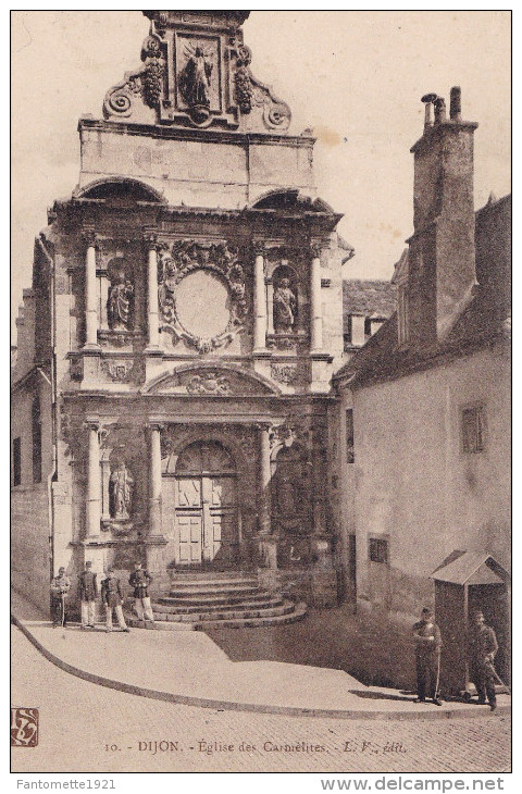 DIJON EGLISE DES CARMELITES (DIL83) - Eglises Et Cathédrales