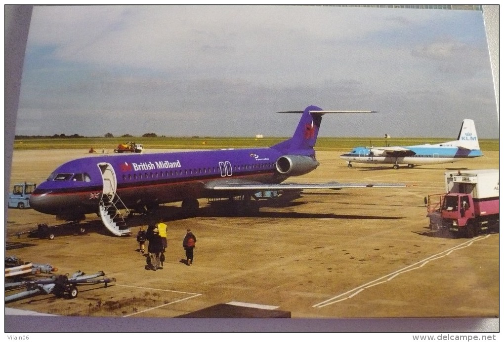 BRITISH MIDLAND   FOKKER 100 G BVJB - 1946-....: Modern Tijdperk