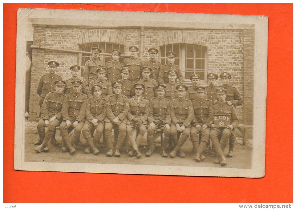 Militaire - Carte Photo  Groupe De Personnages - C. COY (non écrite) - Personnages