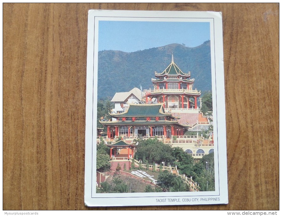 49596 POSTCARD: PHILIPPINES: TAOIST TEMPLE, CEBU CITY. - Philippines