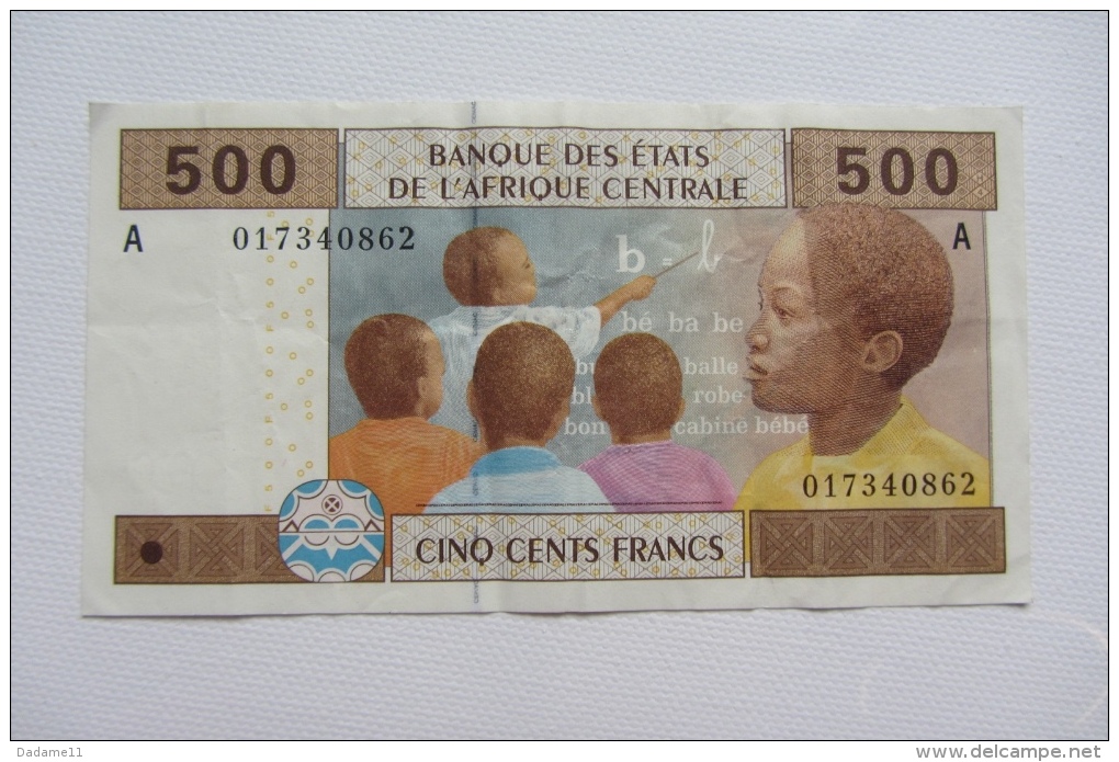 500 F Afrique Centrale - Central African States